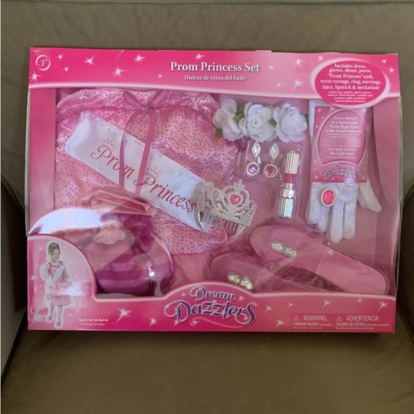 Dream Dazzlers Toddler Girls Toy Age 3+ Prom Princess Pink Play Set Large - Picture 1 of 4